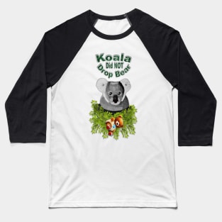 Cute Cartoon Koala Baseball T-Shirt